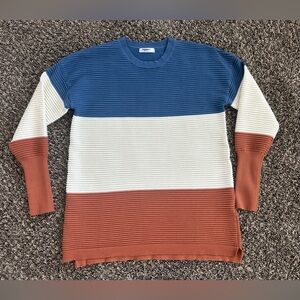 Zeagoo Women’s Sweaters Long Sleeve Crew Neck Ribbed Knit size small